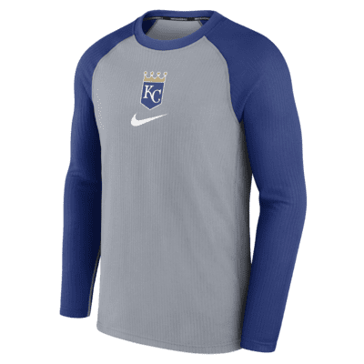 Playera De Manga Larga Para Hombre Nike Dri-fit Game (mlb Kansas City 