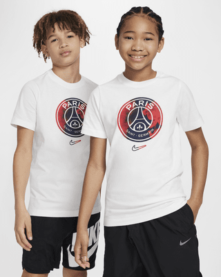 Подростковая футболка Paris Saint-Germain Big Kids' Nike Soccer