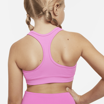 Nike Swoosh Big Kids' (Girls') Sports Bra