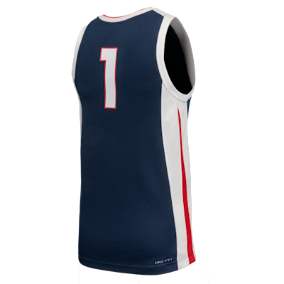 Jersey de básquetbol universitario Nike Replica de Gonzaga para hombre