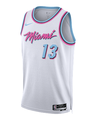 Мужские джерси Bam Adebayo Miami Heat 2024/25 City Edition Nike Dri-FIT NBA Swingman Jersey