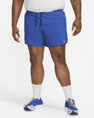 mens blue nike running shorts