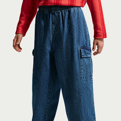 ナイキ スポーツウェア コレクション ジュニア デニム カーゴ パンツ