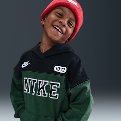 Nike Sportswear Little Kids' P.E. Blocked Pullover Hoodie and Pants Set