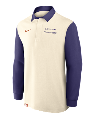 Мужские  Clemson Rugby Nike College Long-Sleeve Top