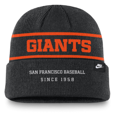 Gorro con dobladillo Nike de la MLB para hombre San Francisco Giants Rewind Terra