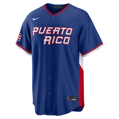 Puerto Rico National Baseball Team 2026 World Baseball Classic Men's Nike Stadium Jersey