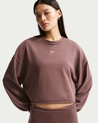 Женский свитшот Nike Sportswear Chill Terry Oversized French Terry Crew-Neck