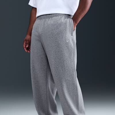 Pantalon en Fleece à ourlet ouvert Nike Solo Swoosh pour homme