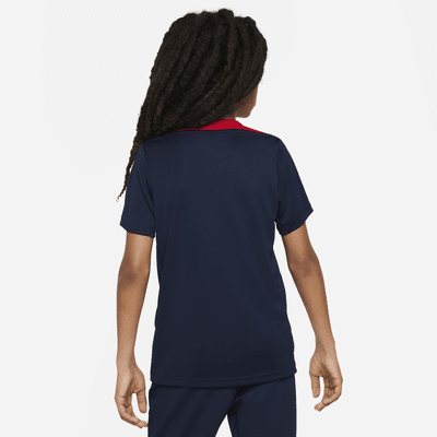 USMNT Strike Big Kids' Nike Dri-FIT Soccer Short-Sleeve Knit Top