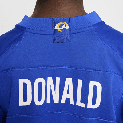 Φανέλα αγώνα Nike NFL Aaron Donald Los Angeles Rams για μεγάλα παιδιά