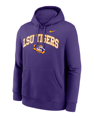 Мужское худи LSU Arch Nike College Pullover Hoodie