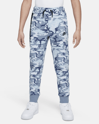 Подростковые спортивные штаны Nike Sportswear Tech Fleece Big Kids' (Boys') Camo Joggers