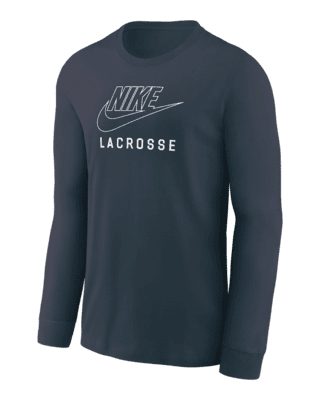 Подростковая футболка Nike Swoosh Big Kids' Lacrosse Long-Sleeve