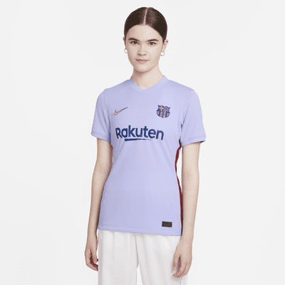 FC Barcelona 2021/22 Stadium Dri-FIT-fodboldtrøje til kvinder. Nike DK