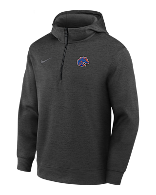 Мужское худи Boise State Broncos Nike NCAA Basketball Coaches' Pullover Hoodie для баскетбола