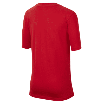 T-shirt NBA Nike Dri-FIT Chicago Bulls Júnior