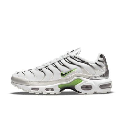 silver nike air max plus