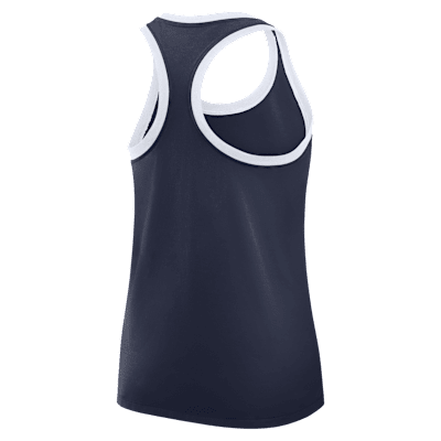 Camiseta de tirantes universitaria Nike con espalda deportiva para mujer Penn State Primetime Shadow