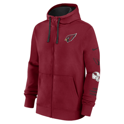 Arizona Cardinals Club Men's Nike NFL Full-Zip Hoodie