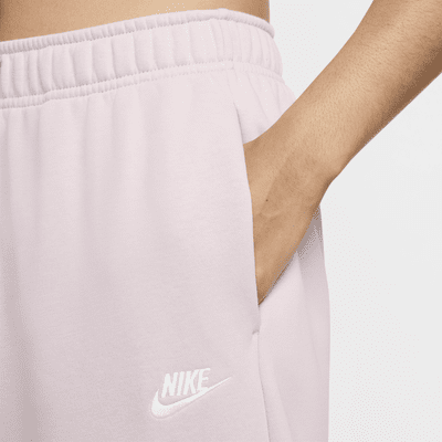 Pants de entrenamiento oversized de tiro medio para mujer Nike Sportswear Club Fleece