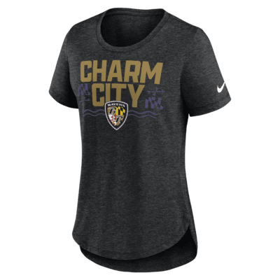 Nike Local (NFL Baltimore Ravens) Women's T-Shirt. Nike.com