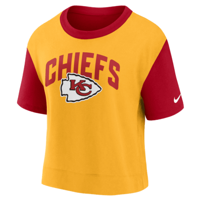 Nike Fashion (NFL Kansas City Chiefs) Women's High-Hip T-Shirt