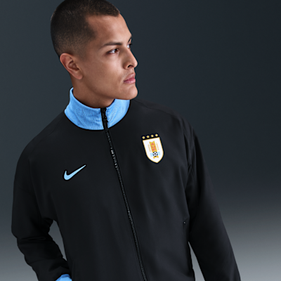 Chamarra Anthem de fútbol Nike Dri-FIT para hombre Uruguay Strike