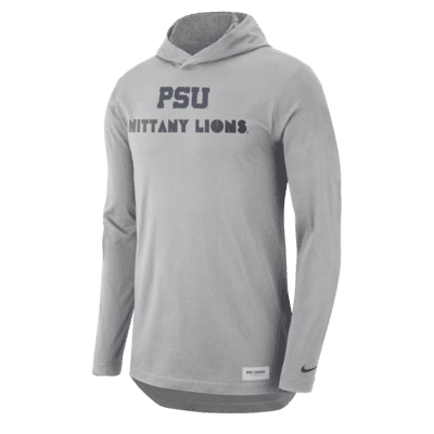 Nike College Dri-FIT (Penn State) Men's Long-Sleeve Hooded T-Shirt