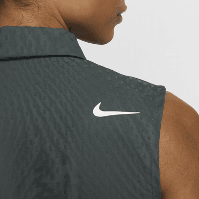 Polo de golf sin mangas Dri-FIT ADV para mujer Nike Tour