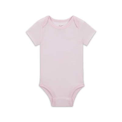 Paquete de tres bodys para bebé (0-9 M) Nike Baby Essentials