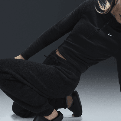 Nike Sportswear Phoenix Cozy Bouclé Pantalons oversized de teixit Knit i cintura alta - Dona