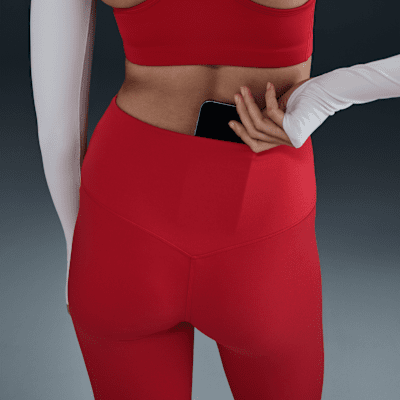 Nike Zenvy Leggings de cintura alta, subjecció lleugera i longitud completa - Dona