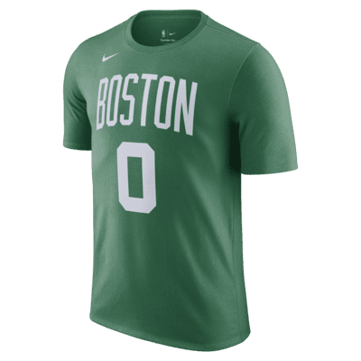 Nike Men's Boston Celtics Jayson Tatum #0 White T-Shirt, Large