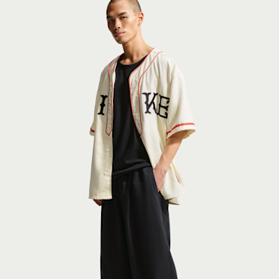 Nike Life Men's Wide-Leg Trousers