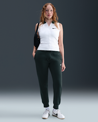 Женские  Nike Sportswear Phoenix Fleece Mid-Rise Sweatpants