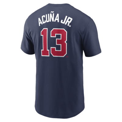 Ronald Acuña Jr. Atlanta Braves Fuse Men's Nike MLB T-Shirt