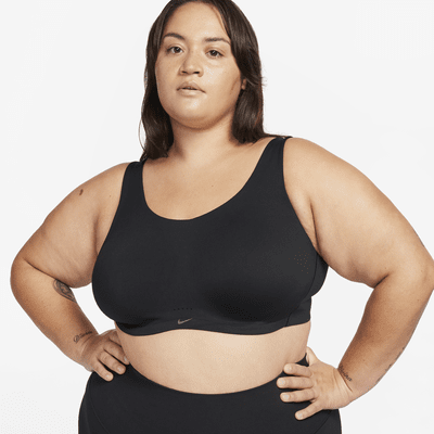 Bra deportivo de media sujeción con almohadillas para mujer Nike Alate Coverage