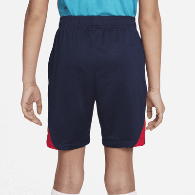 Shorts de fútbol Nike Dri-FIT para niños talla grande FC Barcelona Strike