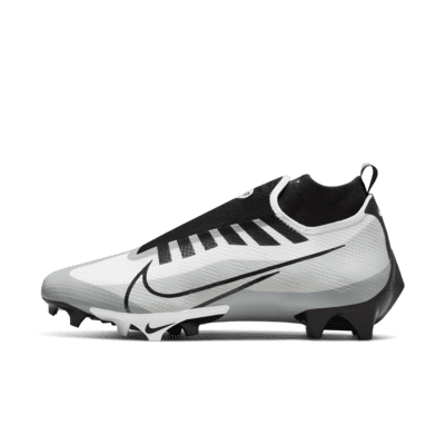 black and white cleats nike