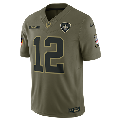 Chris Olave New Orleans Saints Salute to Service