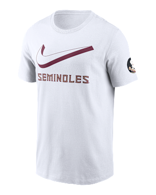 Мужская футболка Florida State Primetime Campus 2-Hit Swoosh Nike College