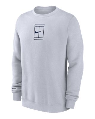 Мужские  Nike Club Tennis Fleece Crew для тенниса