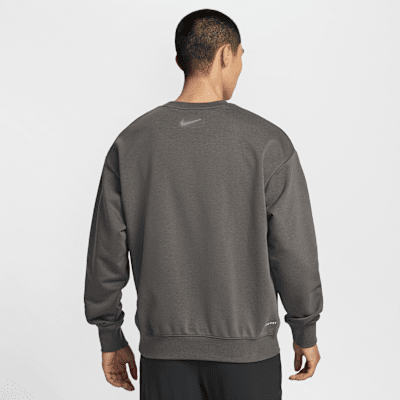 Nike Track Club Men's Dri-FIT Running Fleece Crew-Neck Sweatshirt