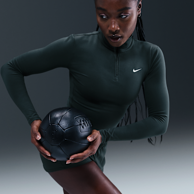 Nike One Fitted Women's Dri-FIT 1/4-Zip Mid Layer