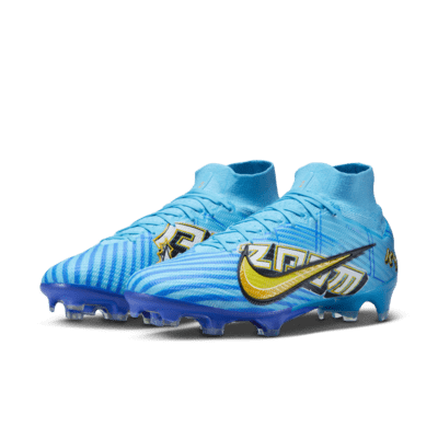 Calzado de fútbol para terreno firme Nike Zoom Mercurial Superfly 9 Elite Kylian Mbappé FG