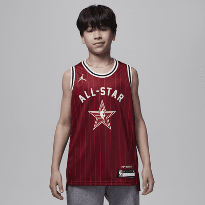 2024 All-Star Weekend Jordan Dri-FIT NBA Swingman-spillertrøje til større børn