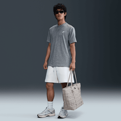 Henley de manga corta para hombre Nike Club