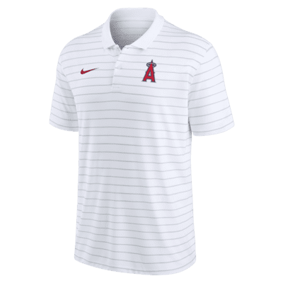 Nike Dri-FIT Victory Striped (MLB Los Angeles Angels) Men's Polo