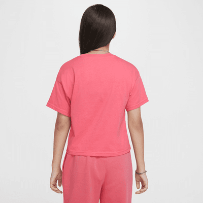 Nike Sportswear Essential T-skjorte til store barn (jente)